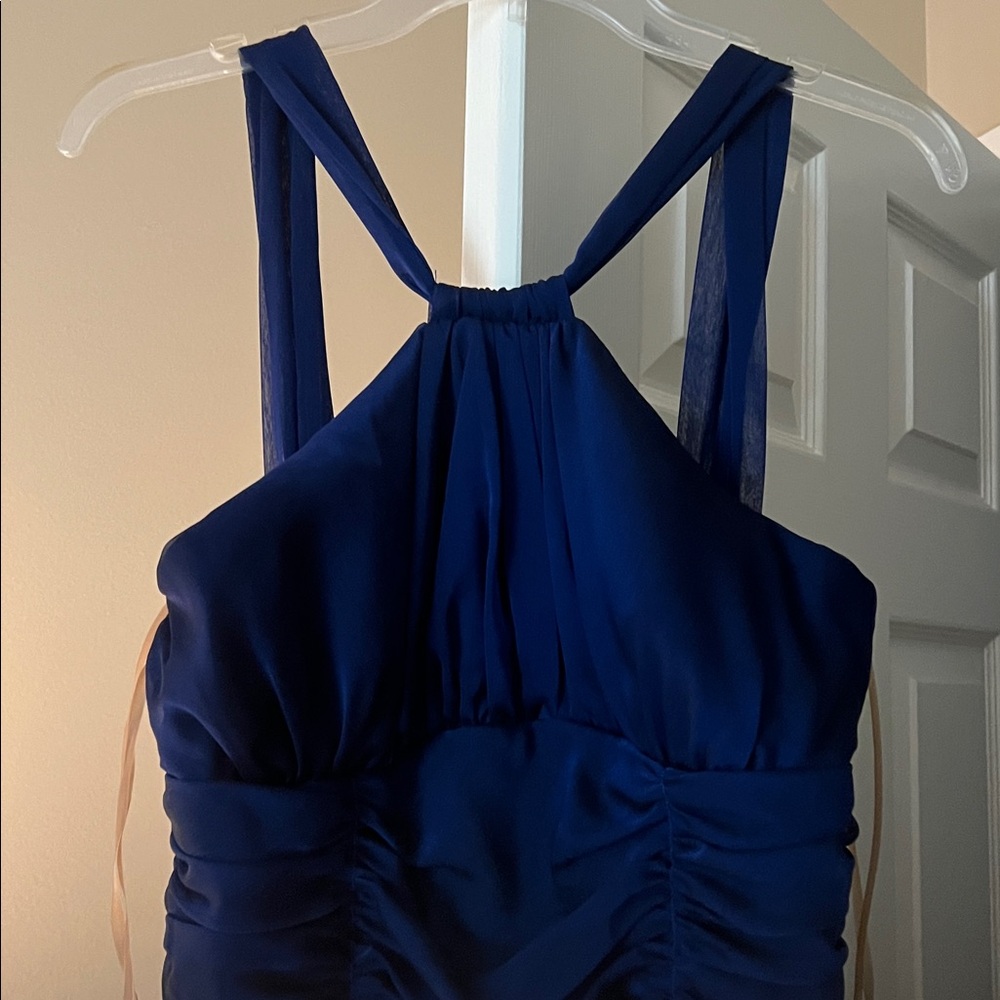 dressbarn Elegant Blue Prom Dress